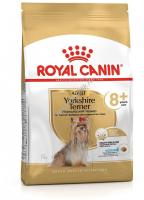 ROYAL CANIN YORKSHIRE TERRIER ADULT 8+ 500 г сухой корм для собак породы Йоркширский терьер ввозрасте от 8 лет 