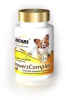 UNITABS BreversComplex с Q10 100 таб пивными дрожжами для мелких собак