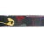 Поводок United Pets для собак Complete me 25 x 1200 mm, черный с разноцветными булавками