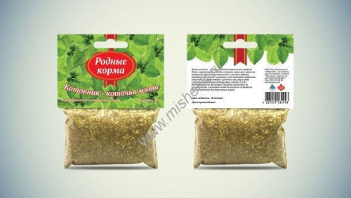 РОДНЫЕ КОРМА 10 г котовник - кошачья мята