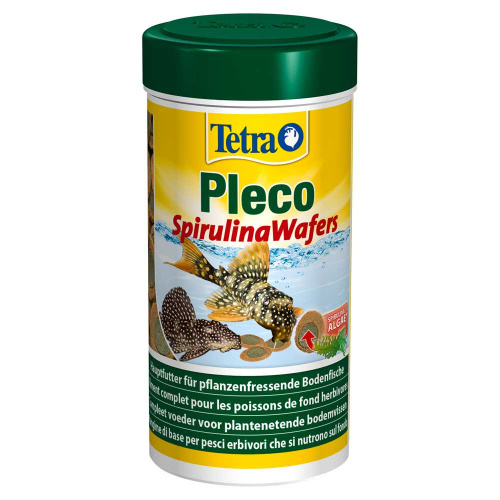 TetraPleco Spirulina Wafers корм для сомов чипсы 250 мл