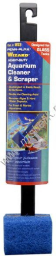 PENN-PLAX WIZARD очиститель стекол для удаления водорослей 