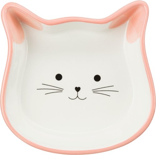 Миска керамическая Cat face, 0,25 л/12 см,цвета в ассортименте