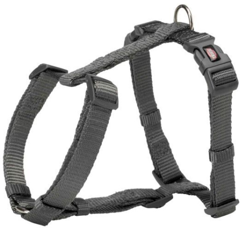 Шлейка Premium H-harness, XL–XXL: 85–130 см/38 мм, черный