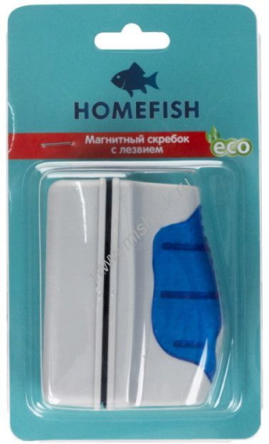 HOMEFISH 93 мм х 44 мм х 73 мм магнитный скребок с лезвием