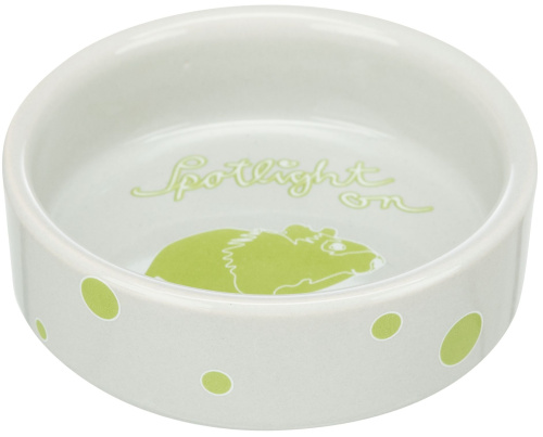 Миска "Комические хомяки", керамика, 90 мл/ф 8 см