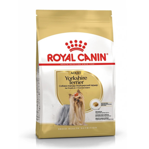 ROYAL CANIN YORKSHIRE TERRIER ADULT 7,5 кг сухой корм для собак породы Йоркширский терьер в возрасте от 10 месяцев