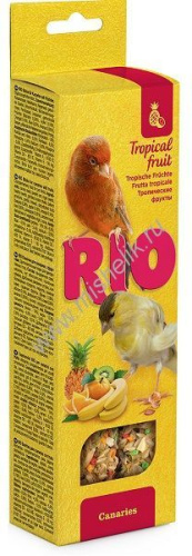 RIO 2х40 г палочки для канареек с тропическими фруктами 1х8
