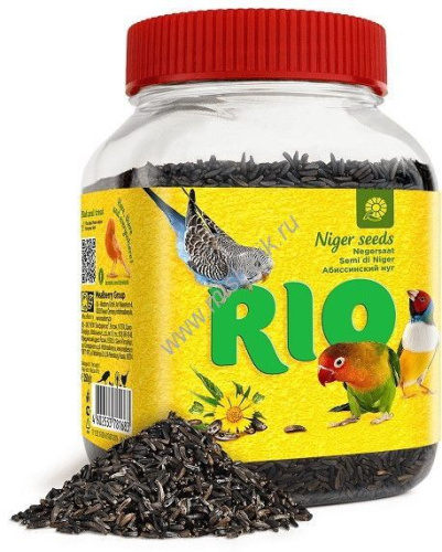 RIO 250 г абиссинский нуг лакомство для всех видов птиц 