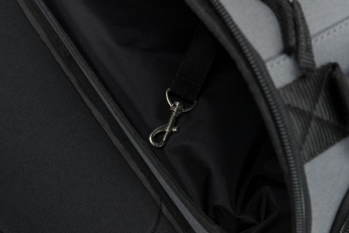 Переноска Wings для авиаперелетов, 28 х 23 х 46 см, серый/синий