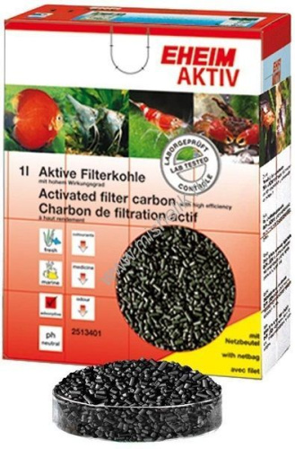 EHEIM AKTIV CARBON 1 л наполнитель для фильтра угольный 