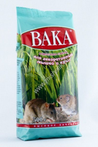 ВАКА Высокое Качество 500 г корм для хомяков