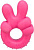 Игрушка Peace sign, латекс, 14см