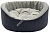 HOMEPET Catania №1 43 см х 38 см х 15 см лежак серо-белый для домашних животных
