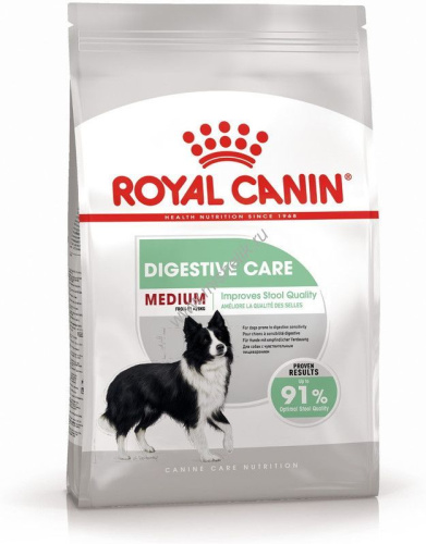 ROYAL CANIN MEDIUM DIGESTIVE CARE 3 кг сухой корм для взрослых и стареющих собак средних размеров с чувствительным пищеварением 
