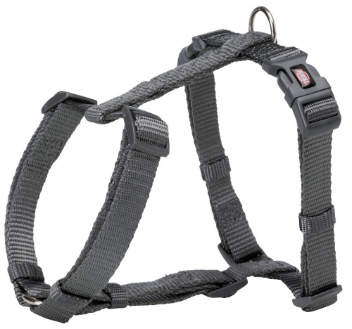 Шлейка Premium H-harness, XL–XXL: 85–130 см/38 мм, черный