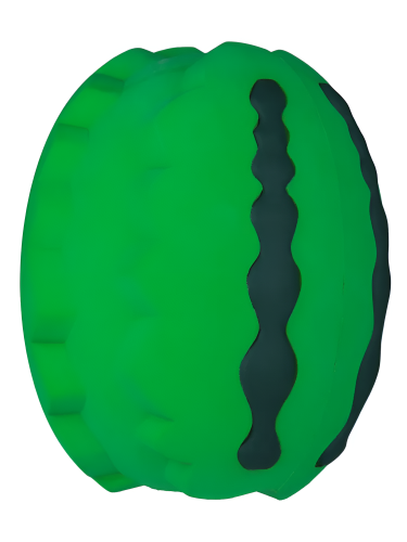 Игрушка Mr.Kranch для собак Арбуз 15 см зеленая с ароматом курицы