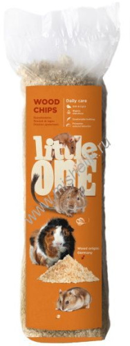LITTLE ONE Woord Chips 500 г гигиеническая подстилка и наполнитель для всех видов декоративных животных