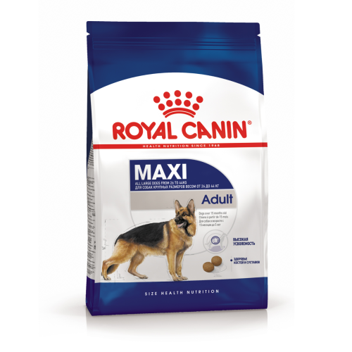 ROYAL CANIN MAXI ADULT 3 кг сухой корм для собак от 15 месяцев до 8 лет 
