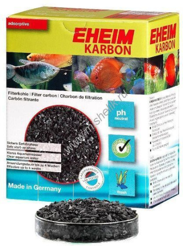 EHEIM AKTIV CARBON 2 л наполнитель для фильтра угольный 