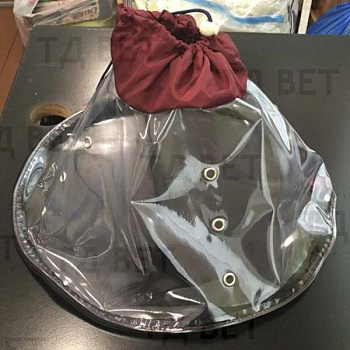 Ингаляционная маска ТД ВЕТ, для животных, большая, прозрачная, звукопроницаемая