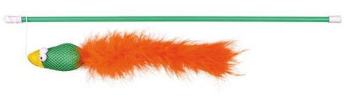 Удочка-дразнилка с птичкой, 50 см