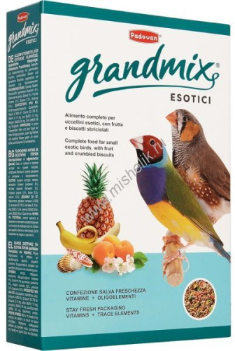 PADOVAN GRANDMIX Esotici 1 кг корм для экзотических птиц основной 1х12