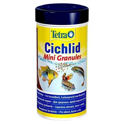 TetraCichlid Mini Granules корм для небольших цихлид в гранулах 250 мл