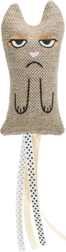 Игрушка Кошка с кисточками XXL,ткань, 15 см