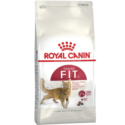 ROYAL CANIN FIT 32 400 г сухой корм для взрослых кошек в возрасте от 1 до 7 лет 