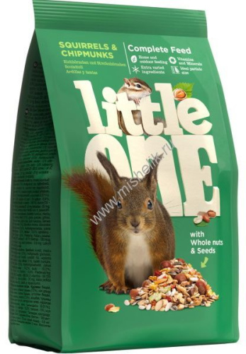 LITTLE ONE 400 г корм для белок и бурундуков 
