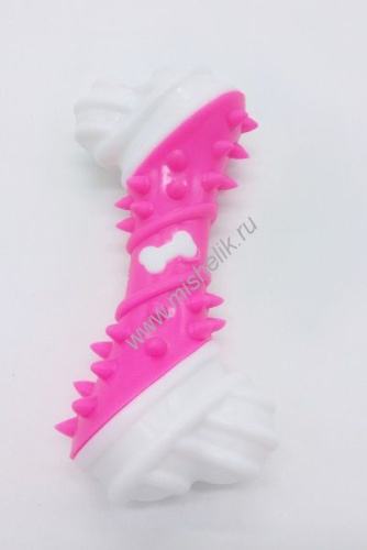 HOMEPET TPE 12,5 см игрушка для собак косточка