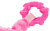 Игрушка кольцо на веревке, с амортизатором ТPR, ф 10/56 см, цвет в ассортименте