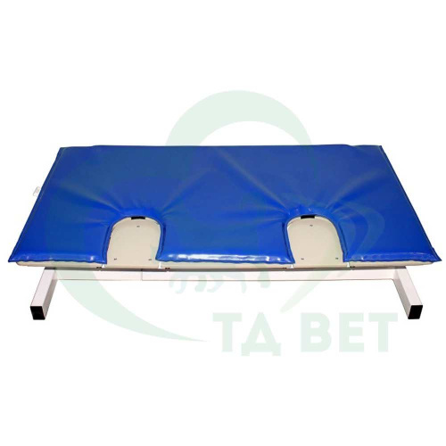 ТД ВЕТ Стол для УЗИ с откидными дверцами VETBOT-75 стол-ца пластик, эл/прив., 1320x720x(280-1090)h мм (коврик-накладка ) (каркас сер., пульт ручной)