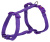 Шлейка Premium H-harness, XL–XXL: 85–130 см/38 мм, черный