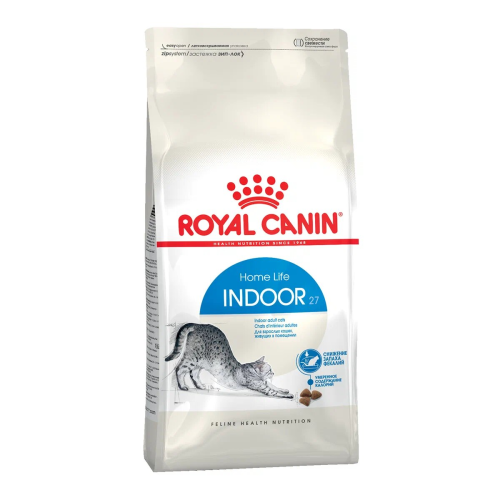 ROYAL CANIN INDOOR 27 200 г сухой корм для кошек от 1 до 7 лет, живущих в помещении 1х20