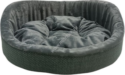 HOMEPET Florida №3 57 см х 45 см х 20 см диванчик темно-зеленый для домашних животных