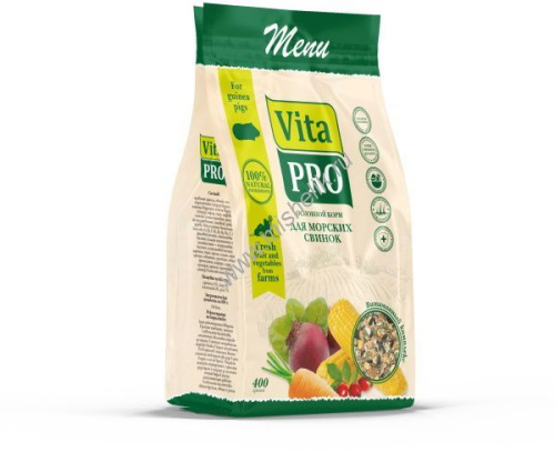 VITA PRO 400 г основной корм для морских свинок