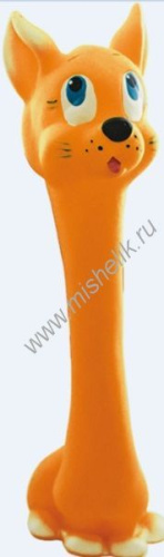 ЗООНИК 20 см игрушка гантель кошка