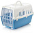 SAVIC ZEPHOS 1 48 см х 31,5 см х 30 см переноска бело-голубая 