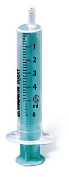 B.Braun Шприц 2-х комп. Инжект 5 мл, Люэр, игла 0,8x40 мм (упак 100 шт) B.Braun Шприц 2-х комп. Инжект 5 мл, Люэр, игла 0,8x40 мм (упак 100 шт)