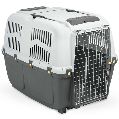 MPS переноска SKUDO 7  105х73х76h см с металлической дверцей с замком серая