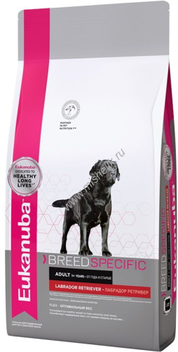 EUKANUBA BREED SPECIFIC LABRADOR RETRIEVER ADULT 10 кг сухой корм для взрослых собак породы Лабрадор Ретривер