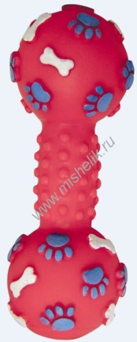 ЗООНИК 15 см игрушка гантель винил 100 кг