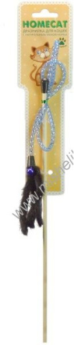 HOMECAT дразнилка для кошек Пальма из норки на пружине