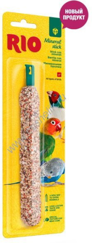 RIO Mineral stick 65 г минеральная палочка для всех видов птиц 