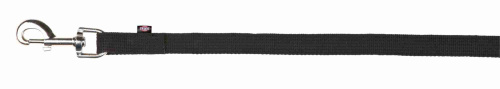 Поводок тросовый Tracking, M-L, 5м/20мм, чёрный