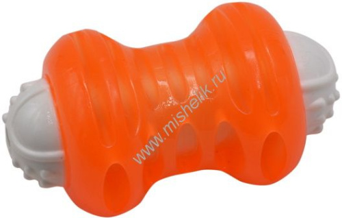 HOMEPET TPE 12 см игрушка для собак катушка со звуком