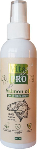 Vita Pro Salmon oil 150 мл масло лосося 100%