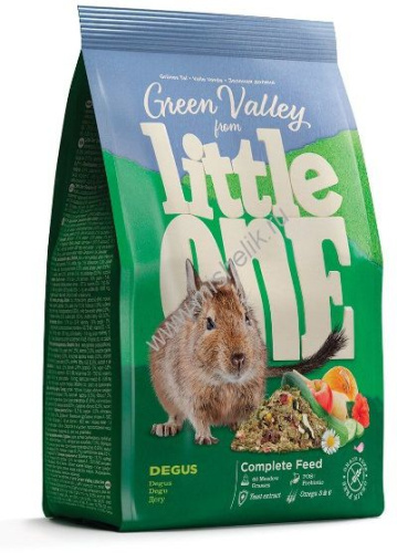 LITTLE ONE Green Valley 750 г корм для дегу из разнотравья 1х4